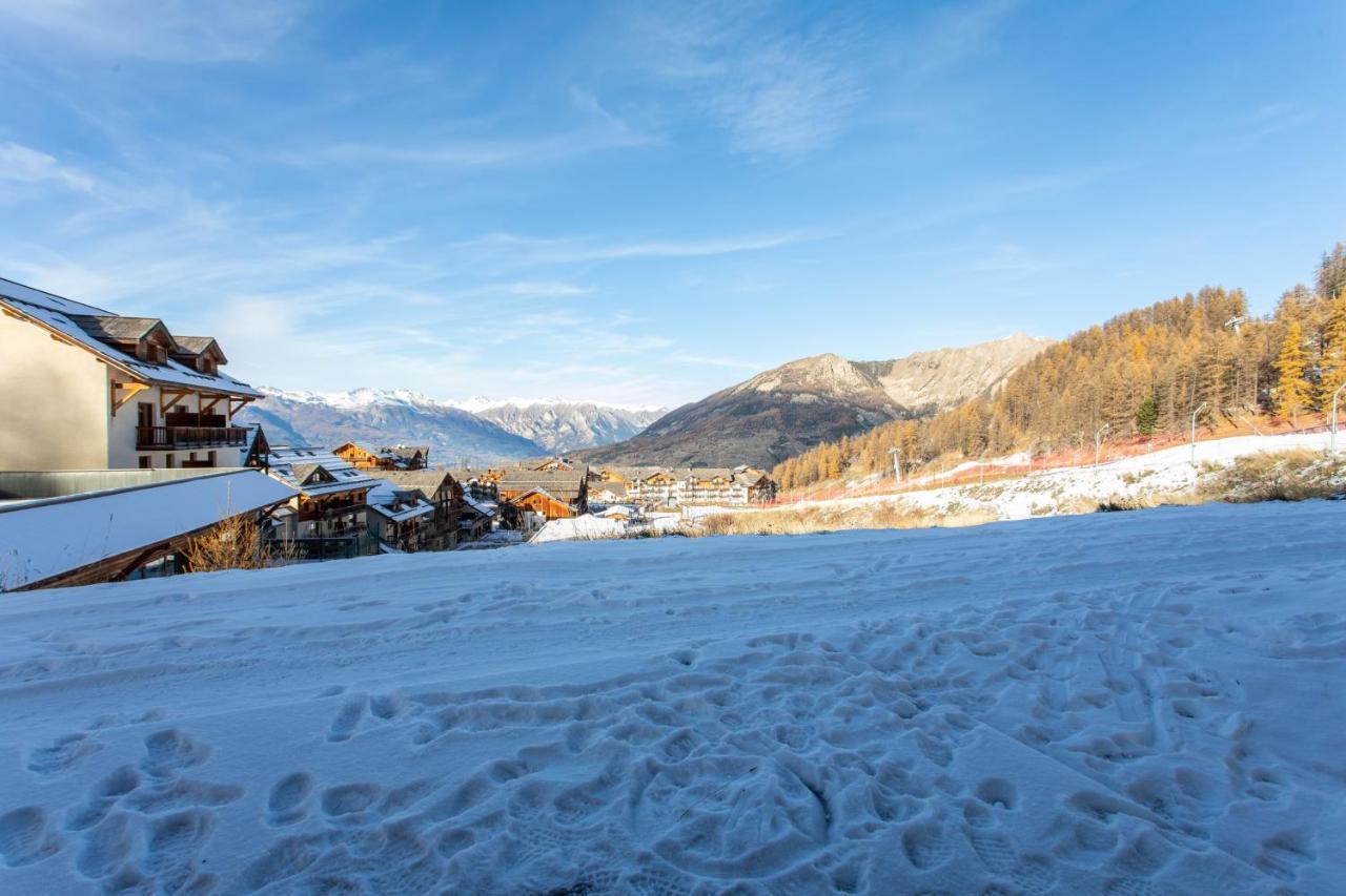 Cosy Cottage 1800 - Pied Des Pistes - Piscine, Sauna, Parking Privee Les Orres Buitenkant foto