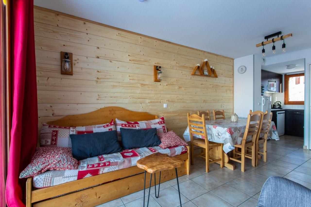 Cosy Cottage 1800 - Pied Des Pistes - Piscine, Sauna, Parking Privee Les Orres Buitenkant foto