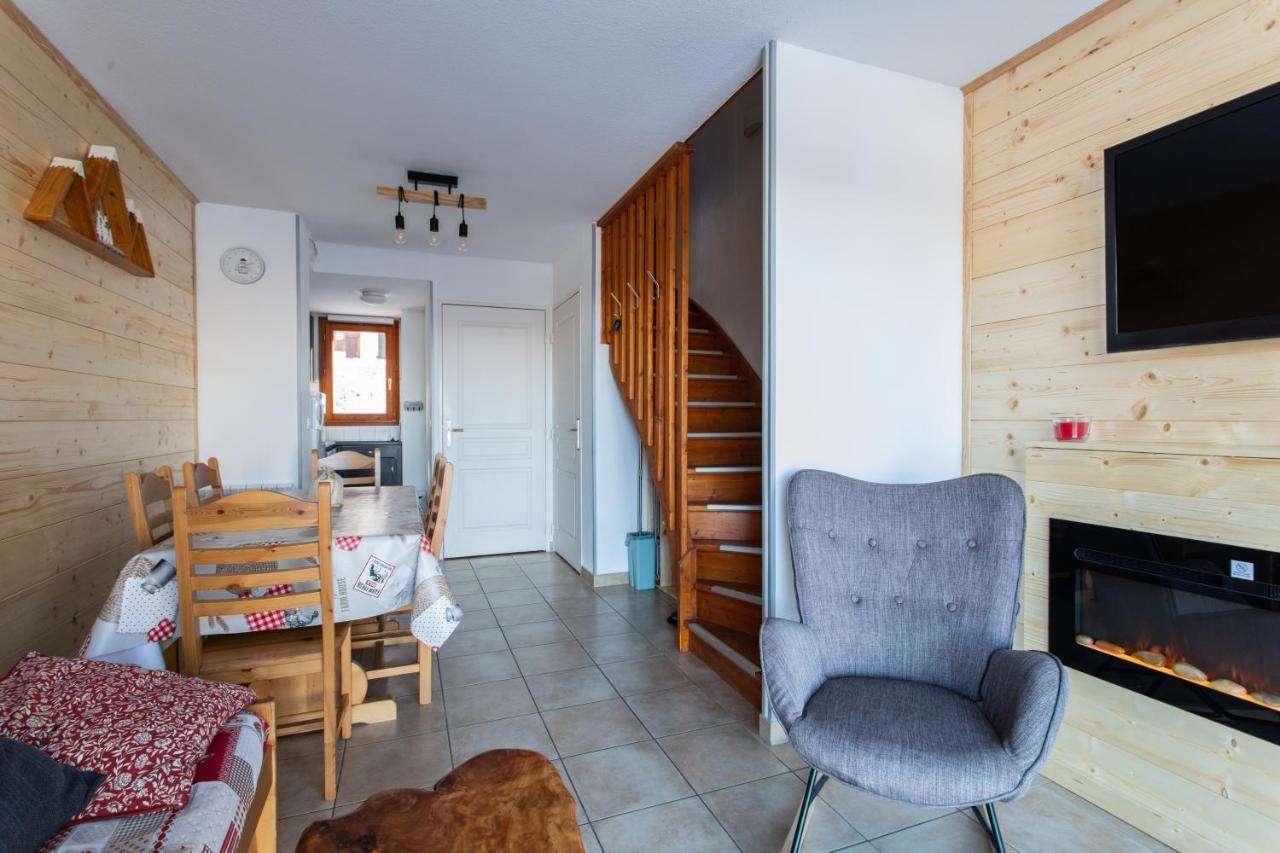 Cosy Cottage 1800 - Pied Des Pistes - Piscine, Sauna, Parking Privee Les Orres Buitenkant foto