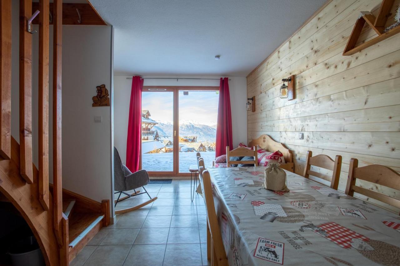 Cosy Cottage 1800 - Pied Des Pistes - Piscine, Sauna, Parking Privee Les Orres Buitenkant foto